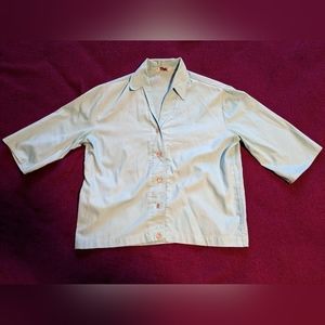 Vintage 50s Blue Buttondown